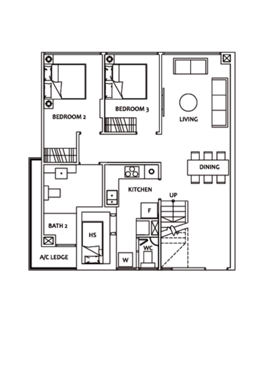 Stevens Suites - Floor Plan