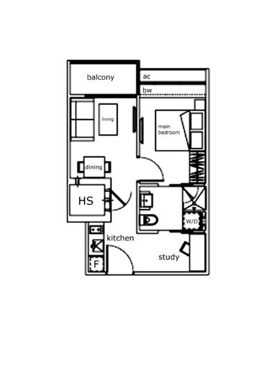 Loft @ Nathan - Floor Plan