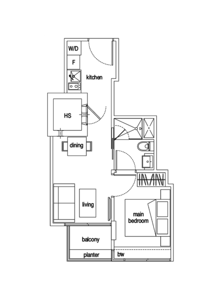 Loft @ Nathan, 31 Nathan Road, 1 Bedroom, 388 sqft, Condominium For Rent, by Shaw Yong, 500190554 - PropertyGuru.com.sg