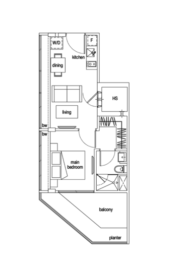 Loft @ Nathan - Floor Plan