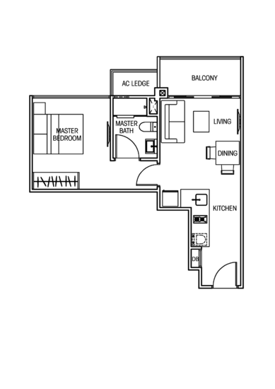 Vacanza @ East - Floor Plan