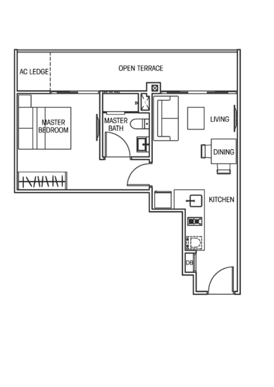 Vacanza @ East - Floor Plan
