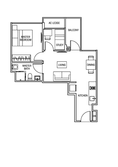 Vacanza @ East - Floor Plan