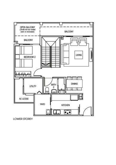 Vacanza @ East - Floor Plan