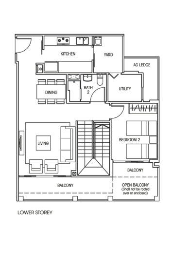 Vacanza @ East - Floor Plan