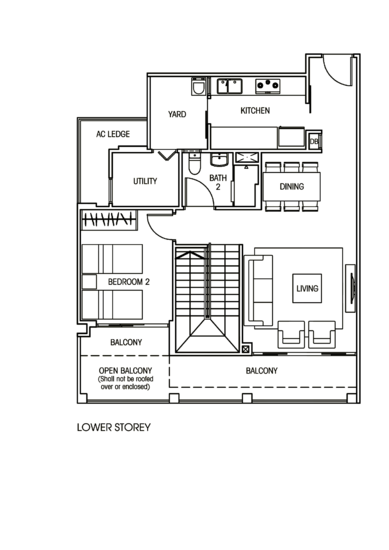 Vacanza @ East - Floor Plan