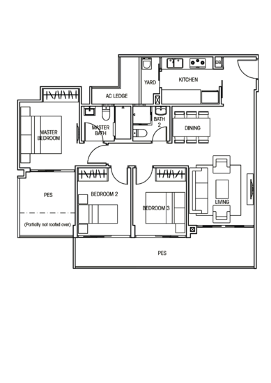 Vacanza @ East - Floor Plan