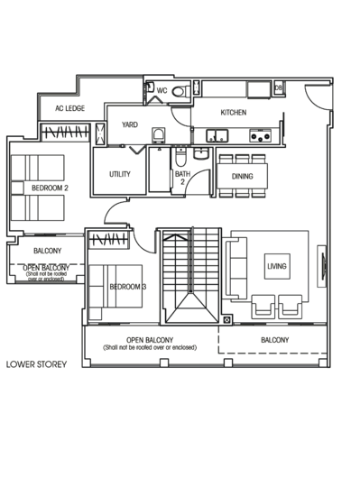 Vacanza @ East - Floor Plan