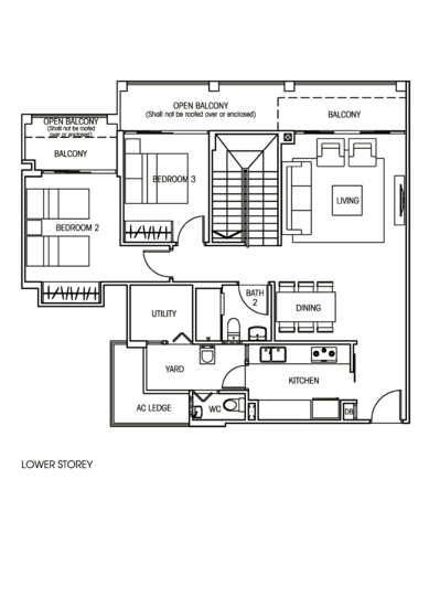 Vacanza @ East - Floor Plan