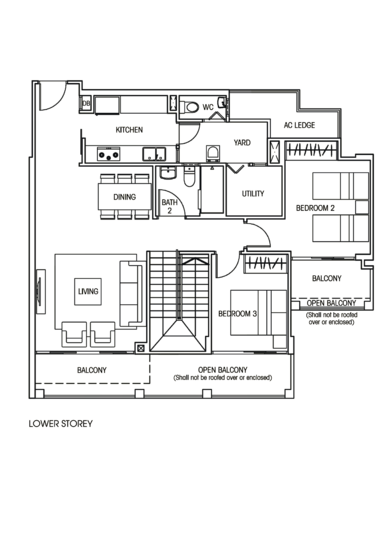 Vacanza @ East - Floor Plan