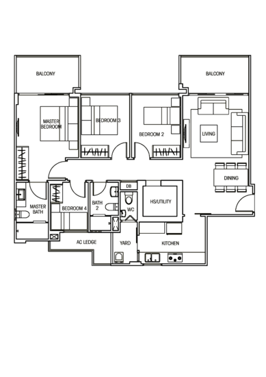 Vacanza @ East - Floor Plan