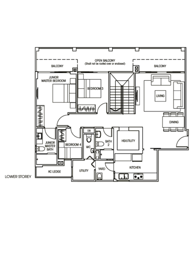 Vacanza @ East - Floor Plan