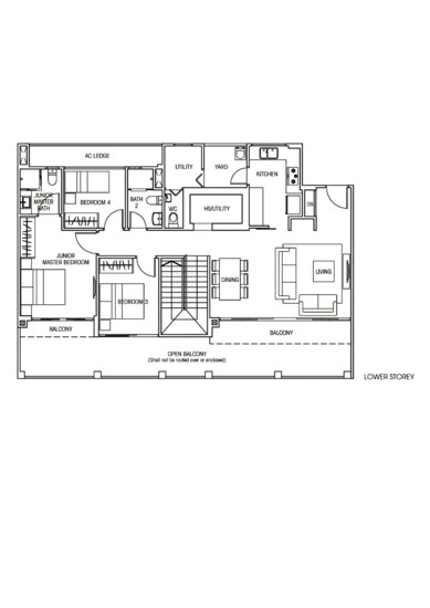 Vacanza @ East - Floor Plan