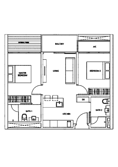 Dorsett Residences - Floor Plan