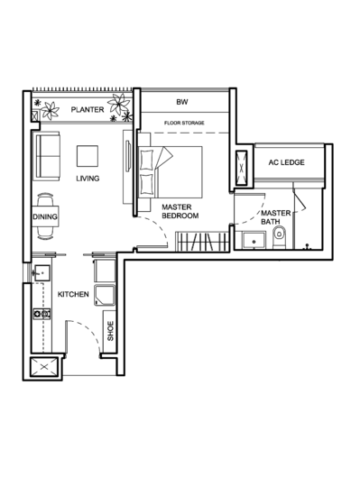NV Residences - Floor Plan