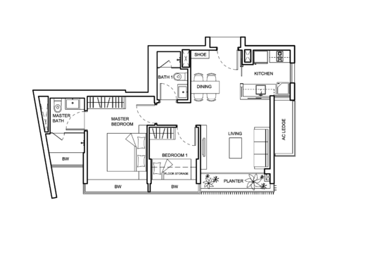 NV Residences - Floor Plan