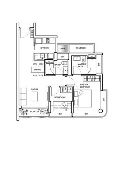 NV Residences - Floor Plan