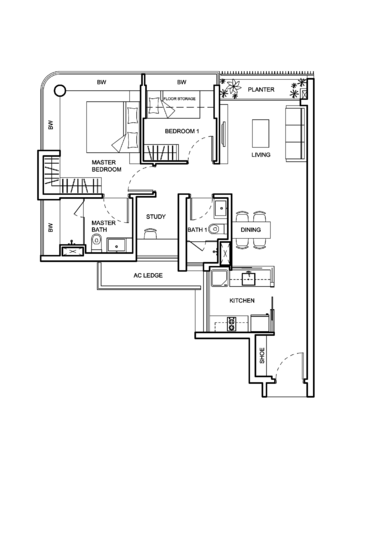 NV Residences - Floor Plan