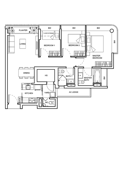 NV Residences - Floor Plan