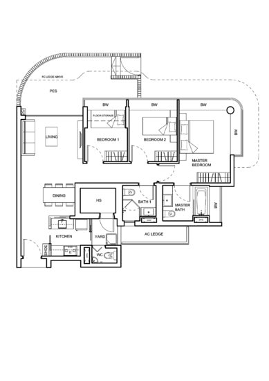NV Residences - Floor Plan