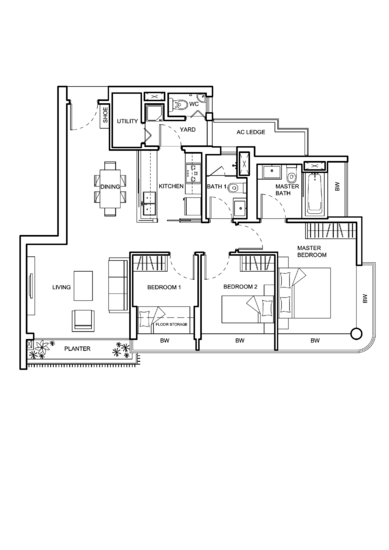 NV Residences - Floor Plan