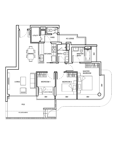 NV Residences - Floor Plan