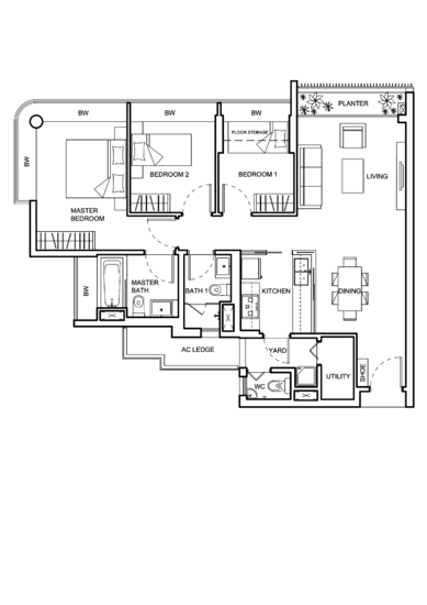 NV Residences - Floor Plan