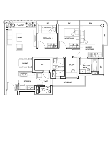 NV Residences - Floor Plan