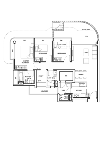 NV Residences - Floor Plan