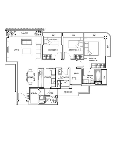NV Residences - Floor Plan