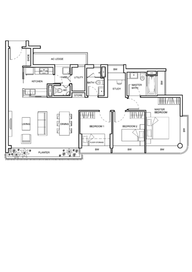 NV Residences - Floor Plan