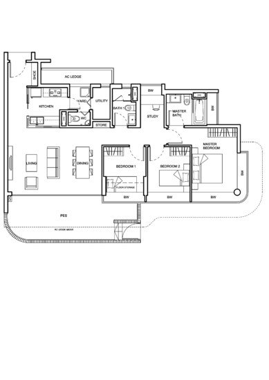 NV Residences - Floor Plan