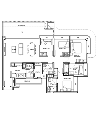 NV Residences - Floor Plan