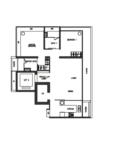 The Verv @ RV - Floor Plan