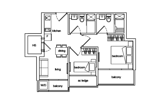 Haig 162 - Floor Plan