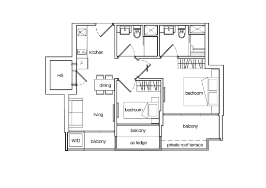 Haig 162 - Floor Plan