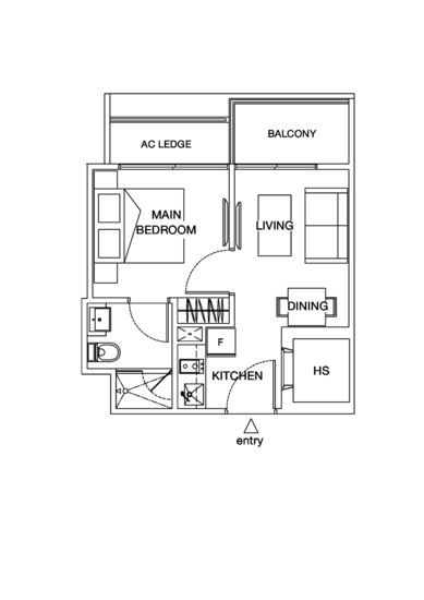 Suites @ Topaz - Floor Plan