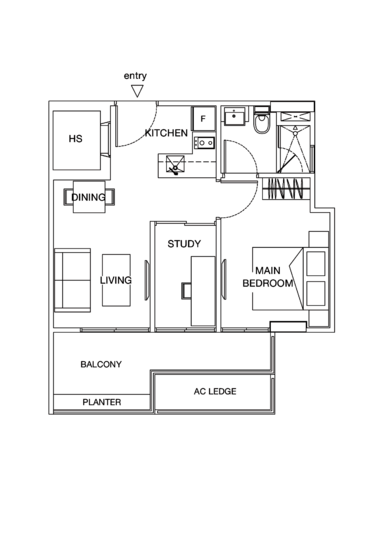 Suites @ Topaz - Floor Plan
