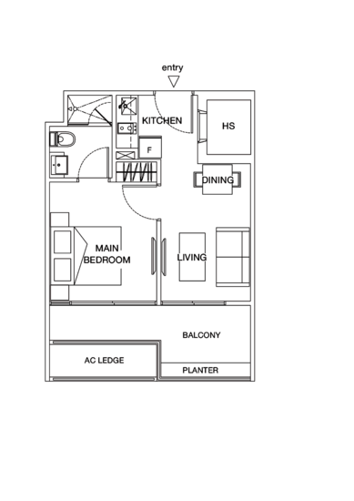 Suites @ Topaz - Floor Plan