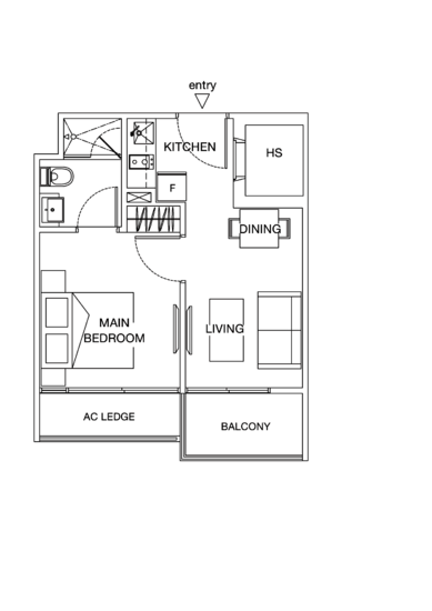 Suites @ Topaz - Floor Plan