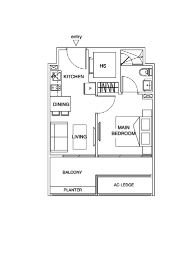 Suites @ Topaz - Floor Plan