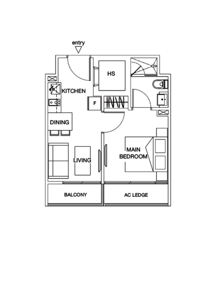 Suites @ Topaz - Floor Plan