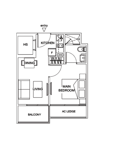Suites @ Topaz - Floor Plan