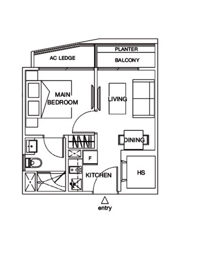 Suites @ Topaz - Floor Plan