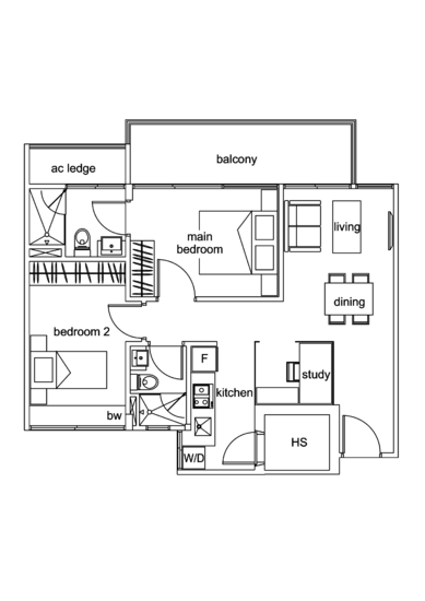 Tivoli Grande - Floor Plan