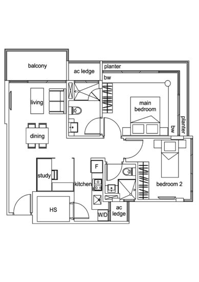Tivoli Grande - Floor Plan