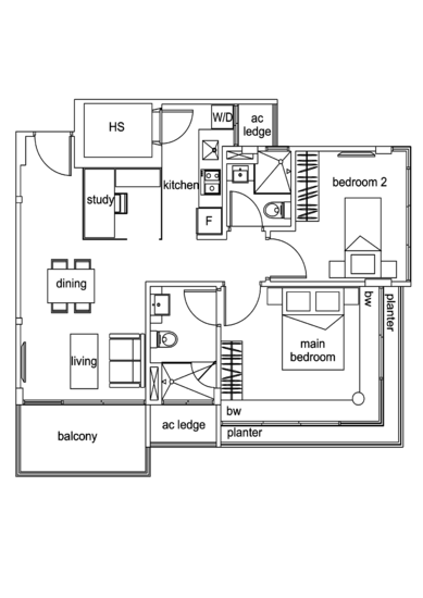 Tivoli Grande - Floor Plan