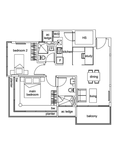 Tivoli Grande - Floor Plan