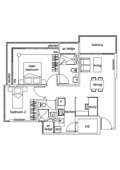Tivoli Grande - Floor Plan