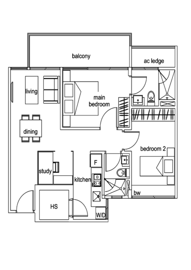 Tivoli Grande - Floor Plan